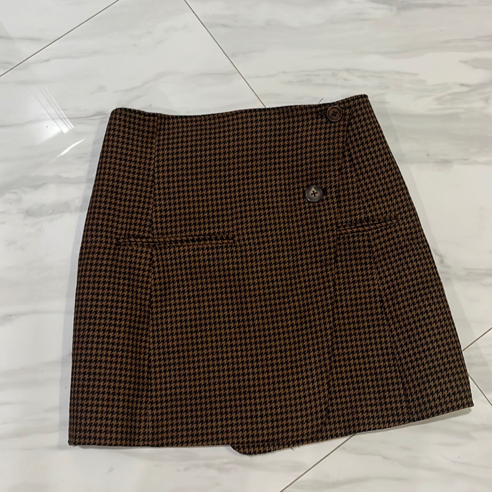 Razor Plaid skirt